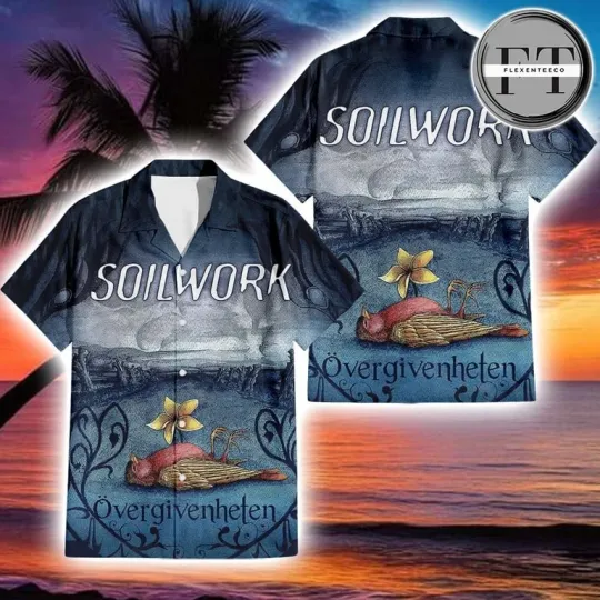 Discover Soilwork Overgivenheten Album Cover 2025 Hawaiiann