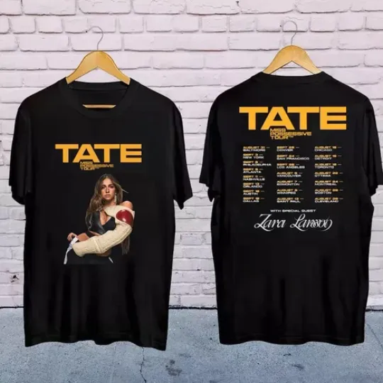 Discover Tate McRae Graphic Shirt, Tate McRae Miss Possessive Tour 2025 Shirt
