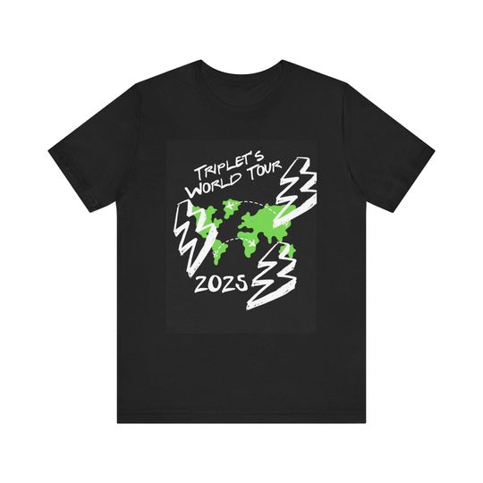 Discover World Tour Graphic Tee - Unisex Concert Shirt, Triplet Tour Merchandise
