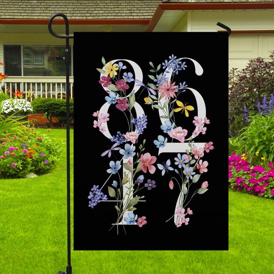Discover Floral 8647 Anti Trump Garden Flag, 8647 Floral Garden Flag, Political Liberal