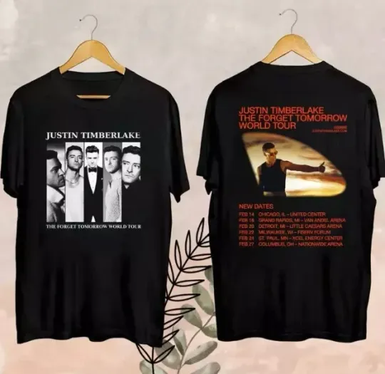 Discover Justin Timberlake World Tour 2025 Fan Gift Shirt