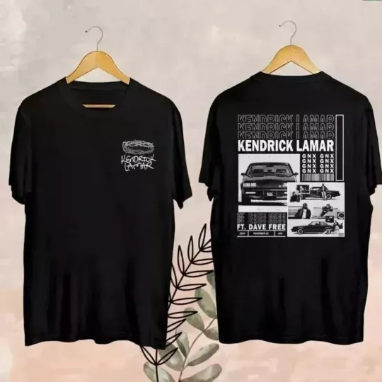 Discover Kendrick Lamar Tour 2025 Fan Unisex Shirt