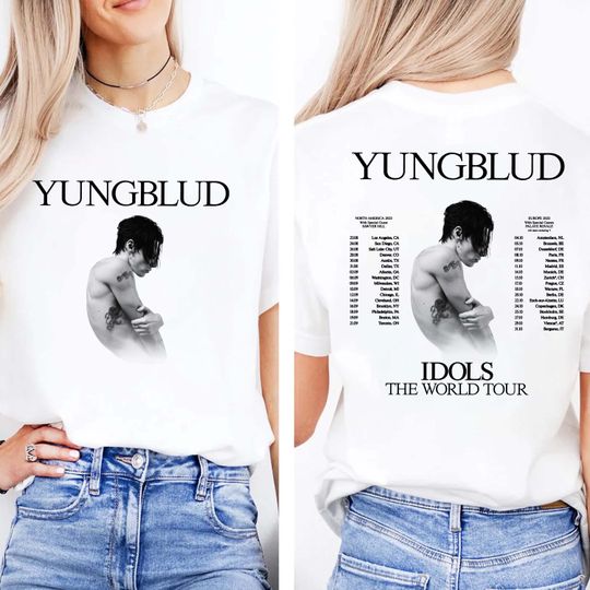 Discover Yungblud Tour tee Yungblud tour Yungblud shirt Yungblud 2025 New Album IDOLS tour