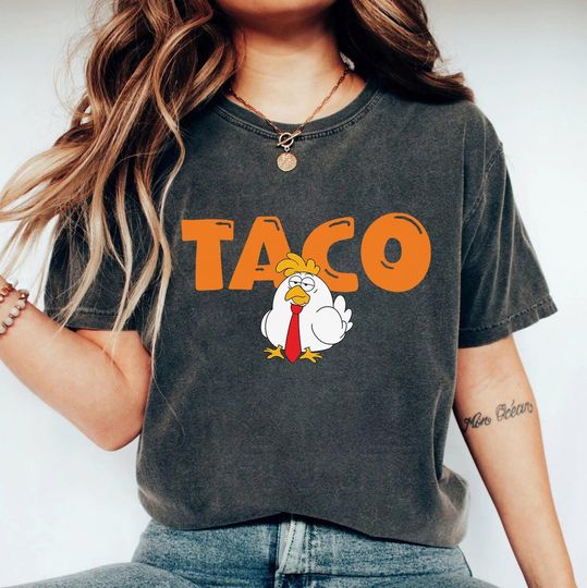 Discover TACO Chicken Shirt, Trump Always Chickens Out Tee, Anti-DT Political Protest TShirt