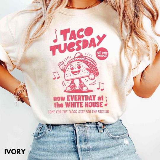 Discover Anti Trump Shirt, Let's Go TACO Tshirt Funny Protest T-Shirt, Fuck Trump FDT Shirt