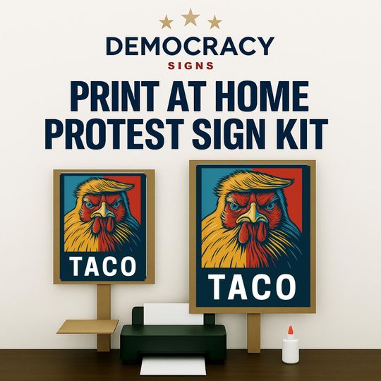 Discover Trump Taco, Funny Anti Trump Protest Signs