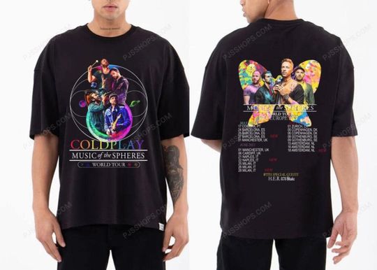 Discover Coldplay World Tour T-Shirt, Coldplay Tour Shirt