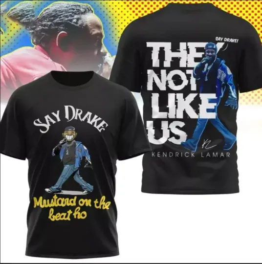 Discover Kendrick Lamar They Not Like Us AOP 3D T-Shirt