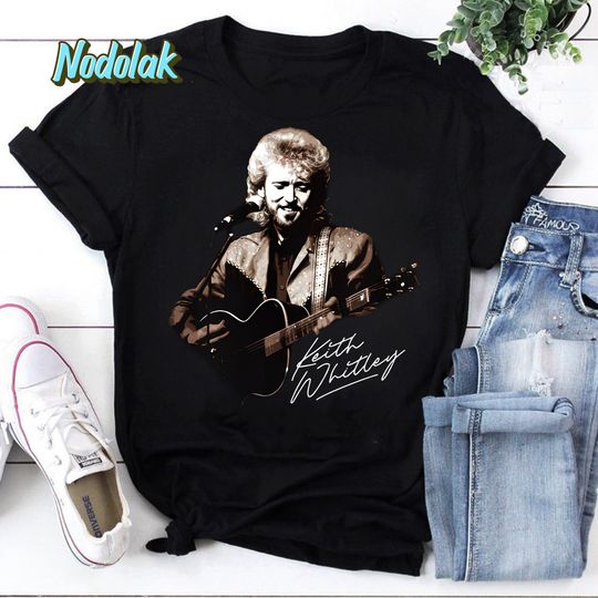 Discover Country Music Keith Whitley Sandy Vintage T-Shirt