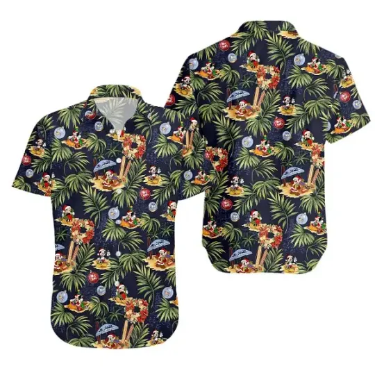 Discover Mickeyy mouse Polo Hawaiian Disneyyy Christmas Festive Celebration Shirt