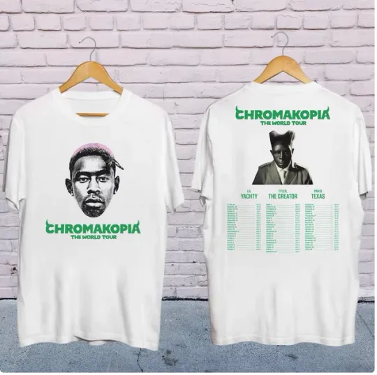 Discover Tyler the Creator Chromakopia Shirt, 2025 Tour Tyler the Creator Chromakopia Shirt