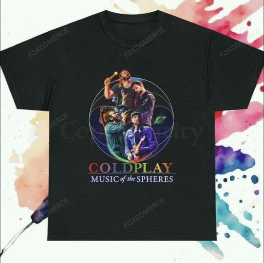 Discover Coldplay Gift Shirt, Music Of The Spheres Tour Tee