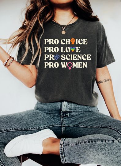 Discover Pro Choice Women Rights Shirt, Feminist Shirt, Women's Rights, Patriarchy Shirt