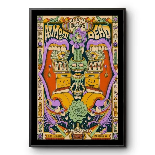 Discover Joe Russo's Almost Dead Brooklyn Bowl, Las Vegas, NV Apr 23-24 2025 Tour Poster