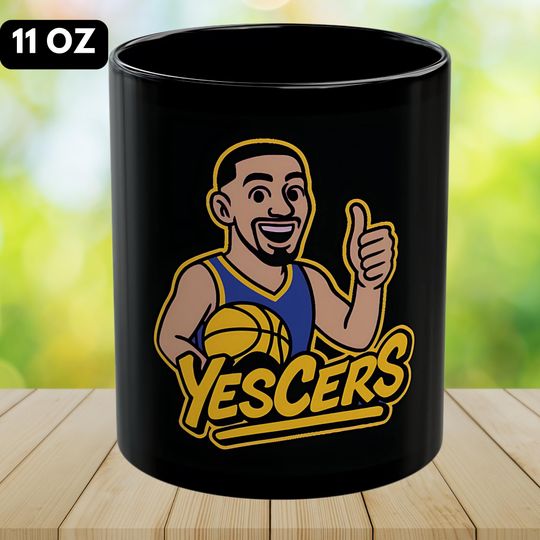 Discover Tyrese Haliburton YesCers Basketball Mug, Funny Game Day Gift
