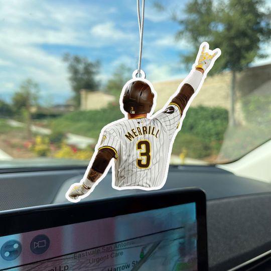 Discover Jackson Merrill Car Air Freshener, Gift for Sports Lovers