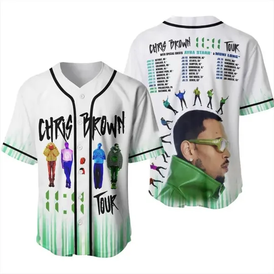 Discover New Chris Brown Breezy Bowl XX Tour Baseball Unisex Unisex All Size 10D949
