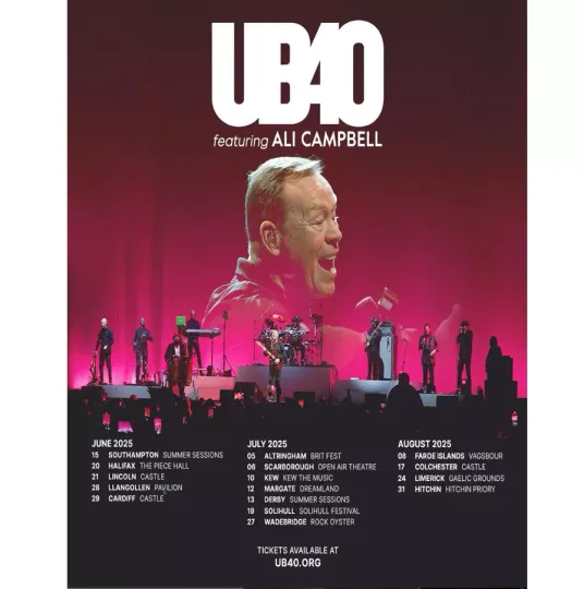 Discover Poster UB40 Summer Tour 2025 Poster, gift for fans