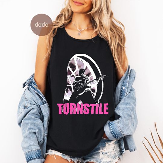 Discover Turnstile Tank Top, Rock Music Tank Top, Gift for fans