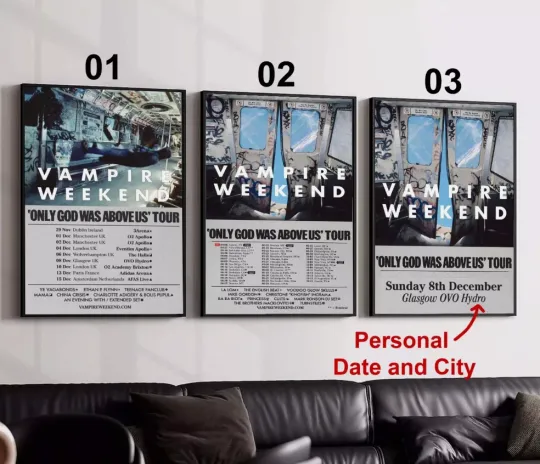 Discover Vampire Weekend Only God was Above US Poster