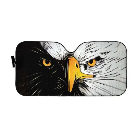 Discover Eagle Custom Car Auto Sunshade