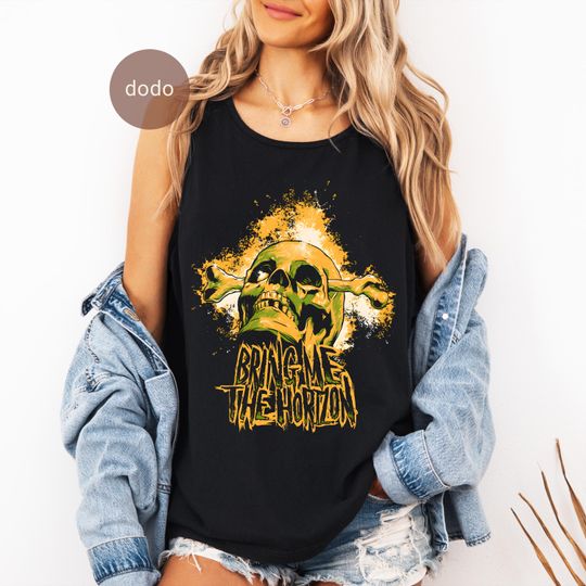 Discover Bring Me The Horizon Tank Top, Metal Music Tank Top, That's The Spirit Album