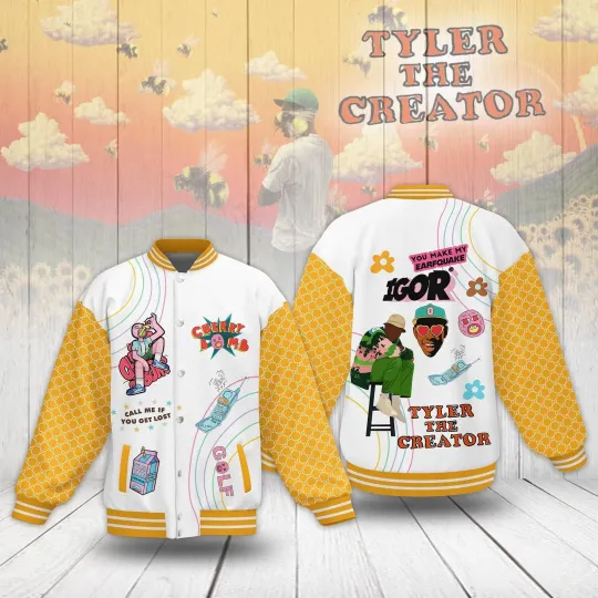 Discover Tyler The Creator New Baseball Jacket For Fan