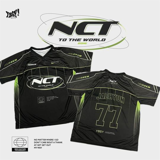 Discover NCT127 Concert 2025 Jersey Pick Members Football Jersey