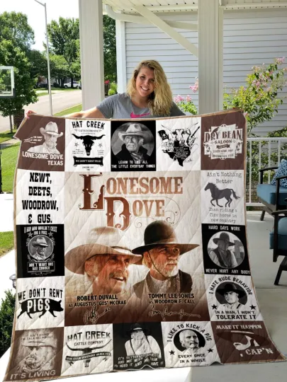 Discover Lonesome Dove Blanket, Lonesome Dove TV Series Printed Fleece Sherpa Blanket
