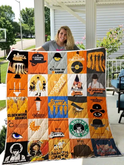 Discover A Clockwork Orange Blanket, A Clockwork Orange Movie Fleece, Sherpa Blanket