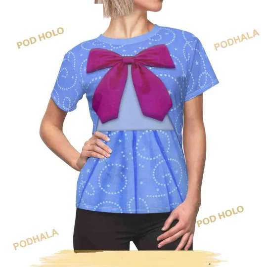 Discover Cinde Costume, Fairy Godmother Women 3D Shirt