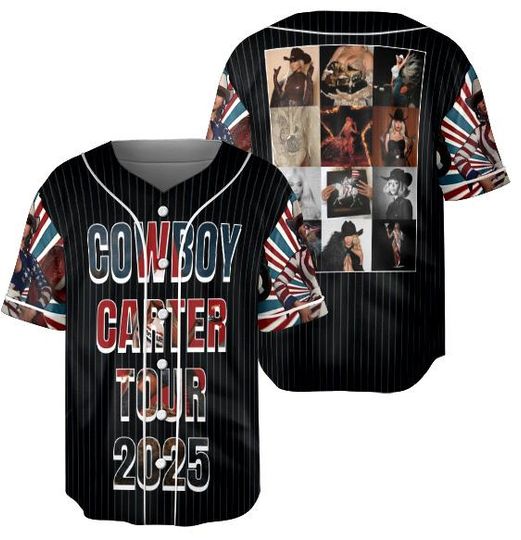 Discover Cowboy Carter Tour 2025 Jersey, Beyonce Tour Jersey