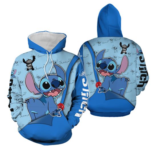 Discover Stitchh Ohana 3D HOODIE
