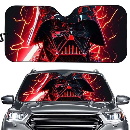 Discover Starr Warss Darthh Vaderr The Dark Side Father's Day Gift Car Windshield Sun Shade
