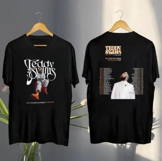 Discover Teddy Swims Graphic Shirt  Teddy Swims Tour 2025 T-Shirt