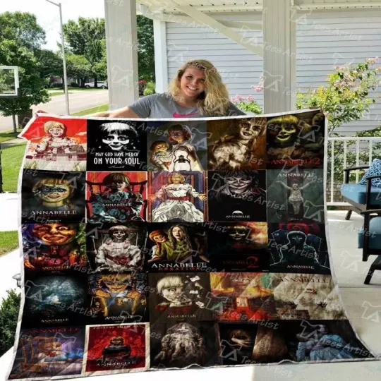 Discover Annabelle Quilt, Horror Movie Quilt Blanket Soft and Cozy Luxury