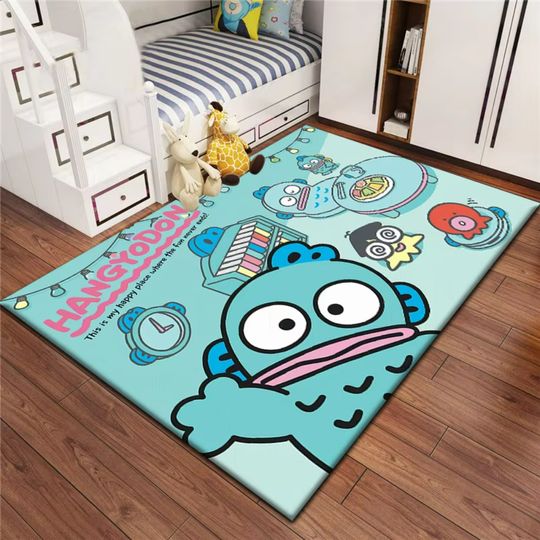 Discover Sanrio HANGYODON Cartoon HD Carpet Rug