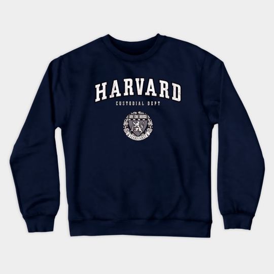Discover Harvard (Custodial Dept) - Harvard - Crewneck Sweatshirt