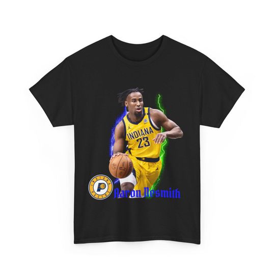 Discover Aaron Nesmith Indiana Pacers Basketball 2025 T Shirt Patriotic