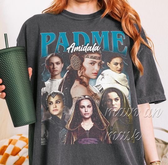 Discover Comfort Colors Padme Amidala Shirt, Vintage Style Tee, Gift for TV Lovers