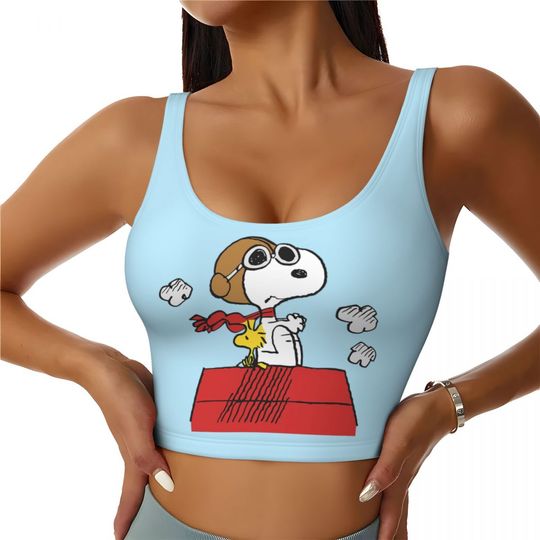 Discover Snoopy Woodstock Women's Sports Bra