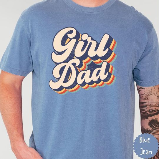 Discover Dad of Girls Shirt – Girl Dad Tee, Perfect Father’s Day or Dad-to-Be Gift