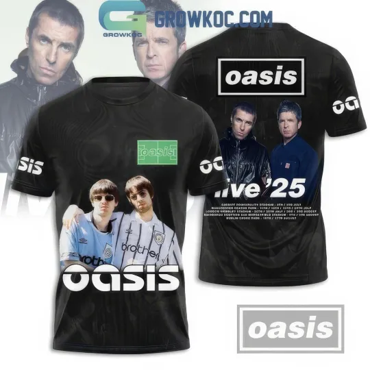 Discover OASIS Band Live 25 3D T Shirt Gift