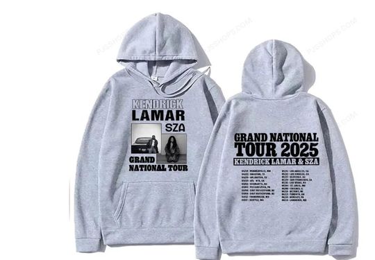 Discover Kendrick Lamar  SZA Hoodie Kendrick Lamar & SZA Grand National