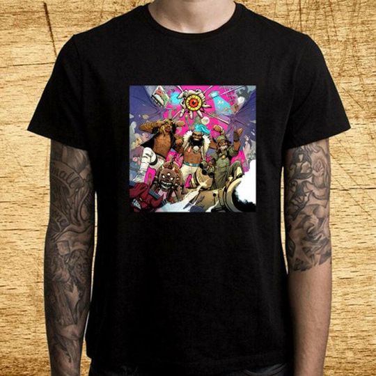 Discover Flatbush Zombies A Laced Odyssey Album Logo Vintage Shirt
