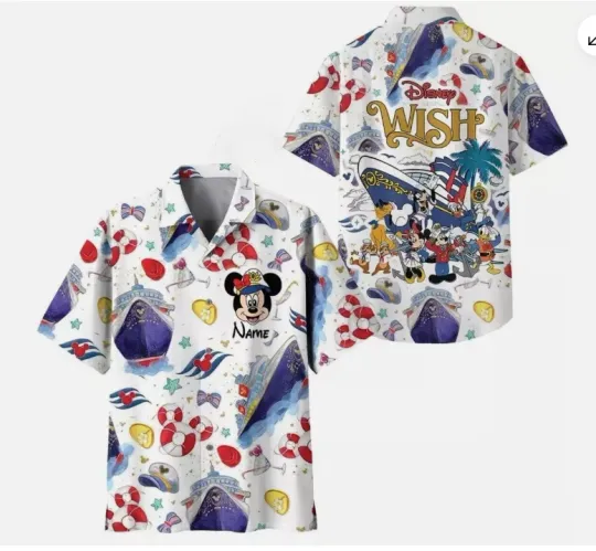 Discover Personalized Minniee Mouse 3D HAWAII SHIRT HALLOWEEN GIFT CHRISTMAS GIFT  US SIZE