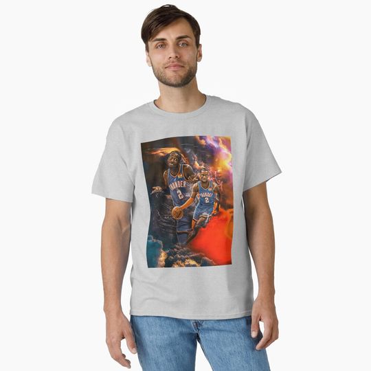 Discover Shai Gilgeous-Alexander 2 Basketball Classic T-Shirt