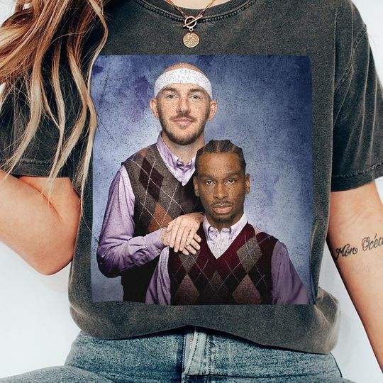 Discover Shai Gilgeous Alexander Alex Caruso Oklahoma Step Bros Basketball Shirt
