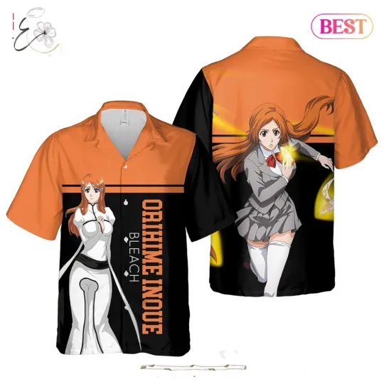 Discover Orihime Inoue Hawaiian Shirt RIPP JUNC Anime Shirt for Men Women