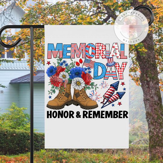 Discover Memorial Day Honor And Remember Flag, 4th Of July Flag, Independence Day Flag